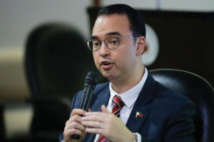 Cayetano: ‘Prove Philippines lost an island to China and I will quit’