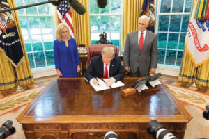 Confusion ensues at the US border following Trump’s executive order