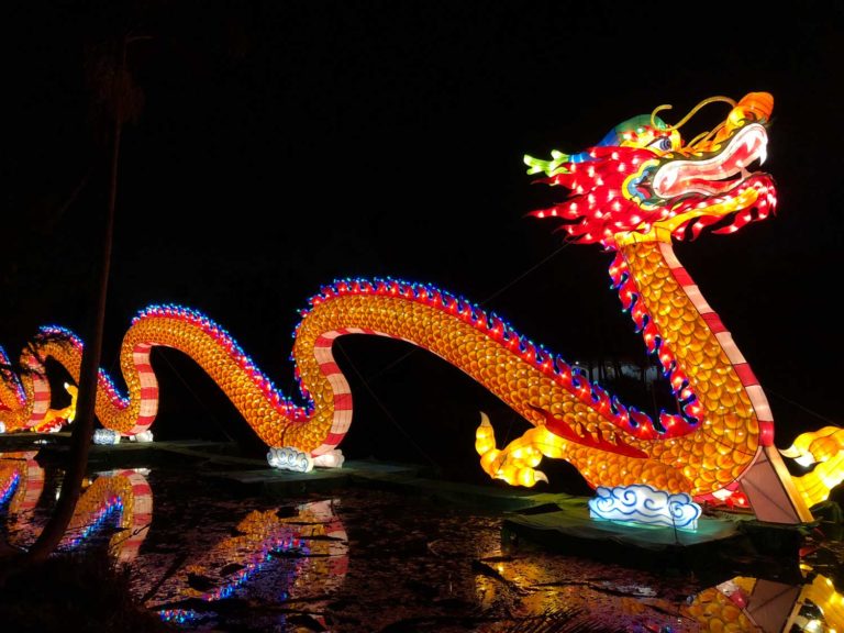 LA Arboretum unveils “Moonlight Forest,” new larger-than-life lantern displays