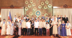 Fil-Am individuals and organizations among awardees honored by Duterte
