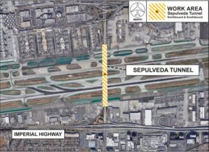 Overnight Sepulveda tunnel cleaning will restrict lanes near LAX