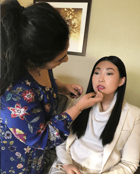 Getting ready for Sundance with Awkwafina
