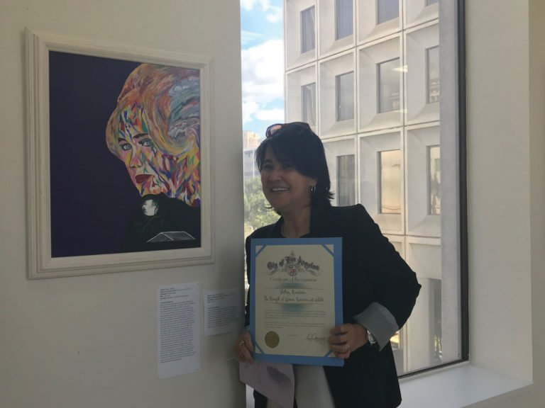 Filipina-American advocate showcases art at new City Hall exhibit for Women’s History Month