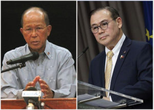 Lorenzana clashes with Locsin over PH-US Mutual Defense Treaty