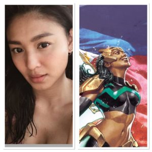 Artist reveals Nadine Lustre as inspiration behind Marvel’s first Filipina superhero ‘Wave’