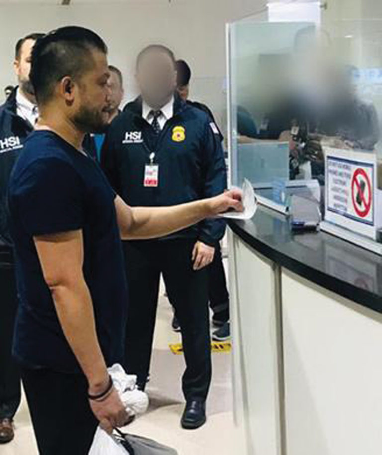 Filipino murder suspect deported to PH