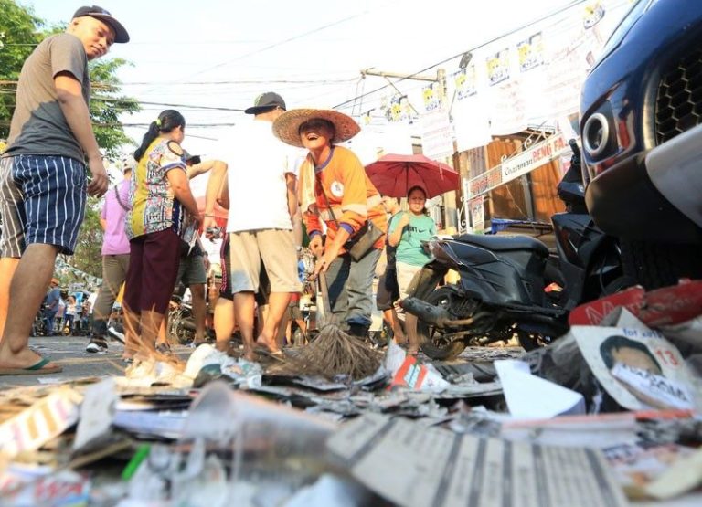 People urged to clean up ‘election trash’ after 2019 polls