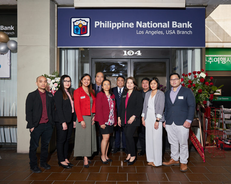 Philippine National Bank opens its new Los Angeles office