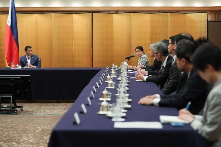 President Duterte asks Japan businessmen to invest in tourism