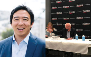 Presidential hopefuls Sanders, Yang join ethnic media to discuss immigration, health care and the economy