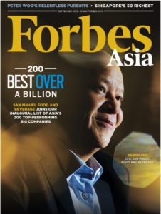 8 Philippine companies among Forbes’ ‘Best Over a Billion’