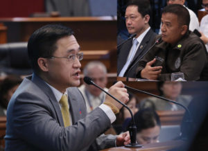 Faeldon grilled at Senate probe on GCTA law, denies signing Sanchez’s release