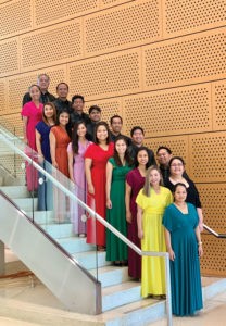 Inspirare Vocal Ensemble performs on Nov 16