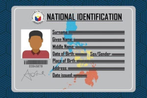 Recto: No funds provided for national ID