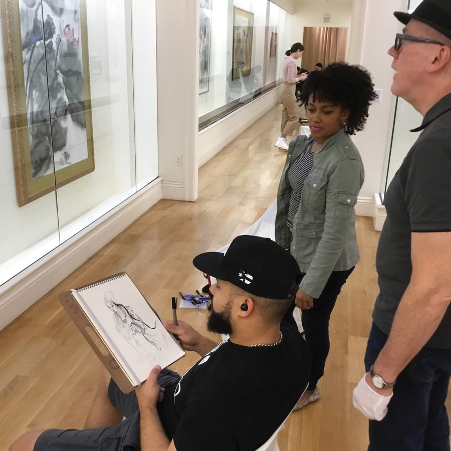 Professor of the New York Academy of Art Held a Master Class for ...