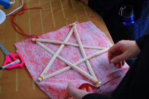 Parol installation on display at LA’s Grand Park