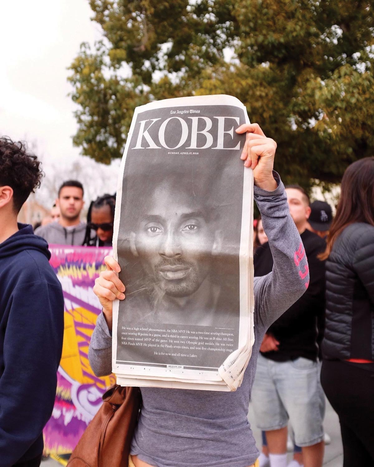 Today our students, staff, and school community celebrated Kobe Bryant Day!  💜💛 Our Los Angeles community will forever honor his life and…