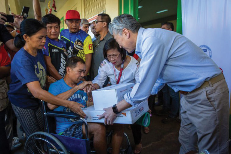 US donates P5.1 million aid for Taal Volcano relief