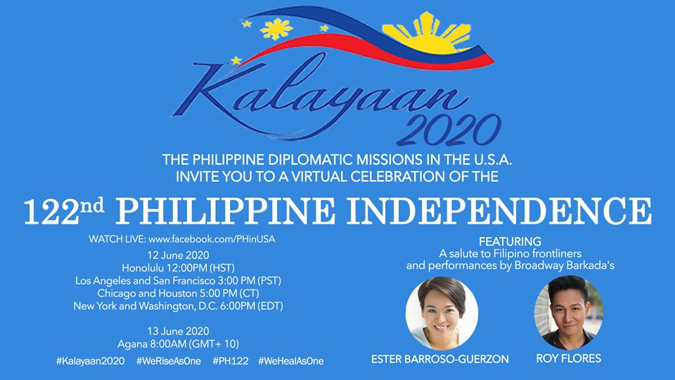 Philippine Independence Day Festivities Go Virtual This Year