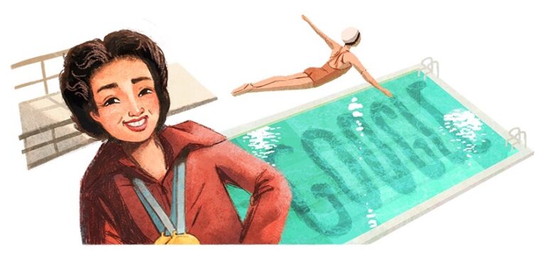 Google celebrates Fil-Am Olympic diver Vicki Draves