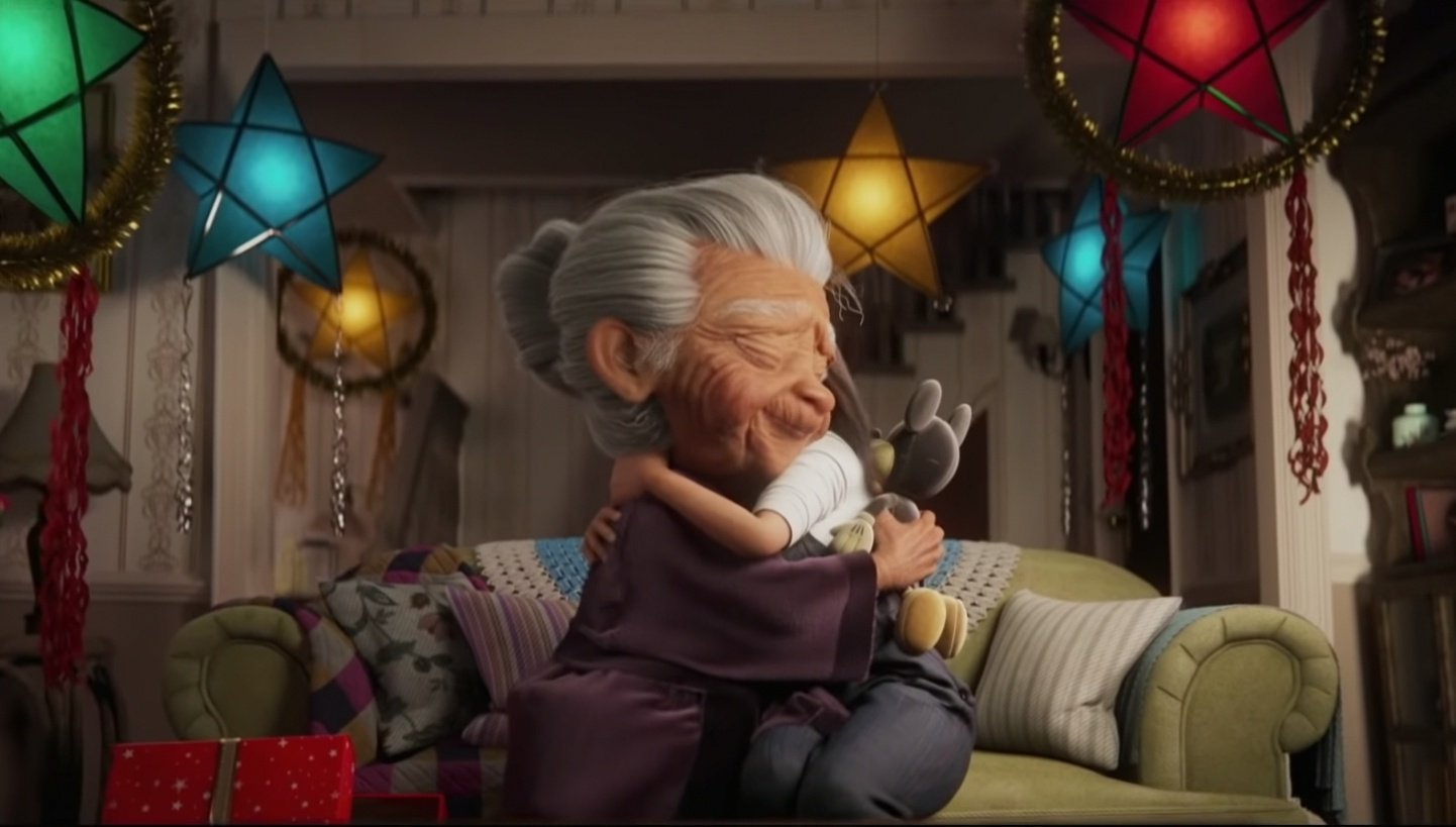 Parolmaking with lola Disney launches Filipinothemed Christmas video