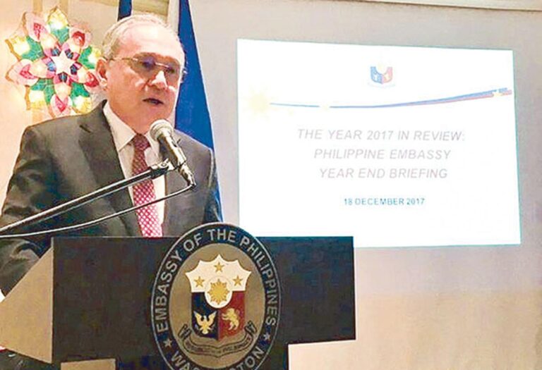 Ambassador Romualdez The Alliance Between Ph And Us Is Very Strong — Metro Manila