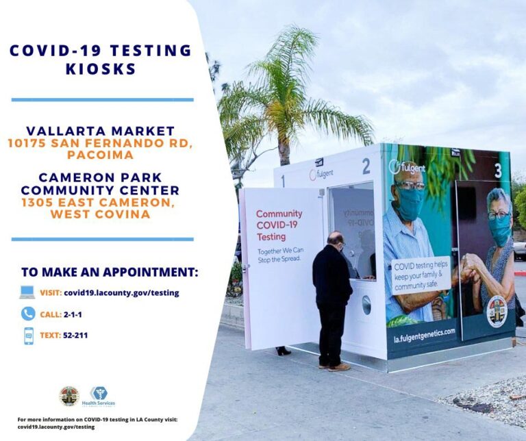 New COVID-19 walk-up testing site opens in West Covina
