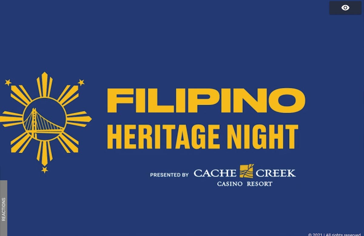 Golden State Warriors Filipino Heritage Night logo 2022 shirt