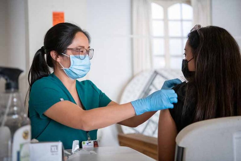 Nearly half of Asian Americans in California are now fully vaccinated against COVID-19