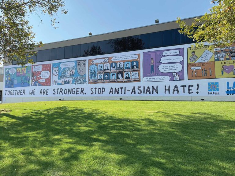 Anti-Asian hate mural unveiled months after Fil-Am man attacked at Cerritos park