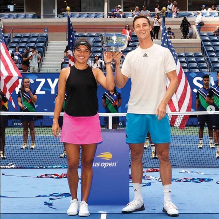 Filipina American tennis player wins US Open mixed doubles title