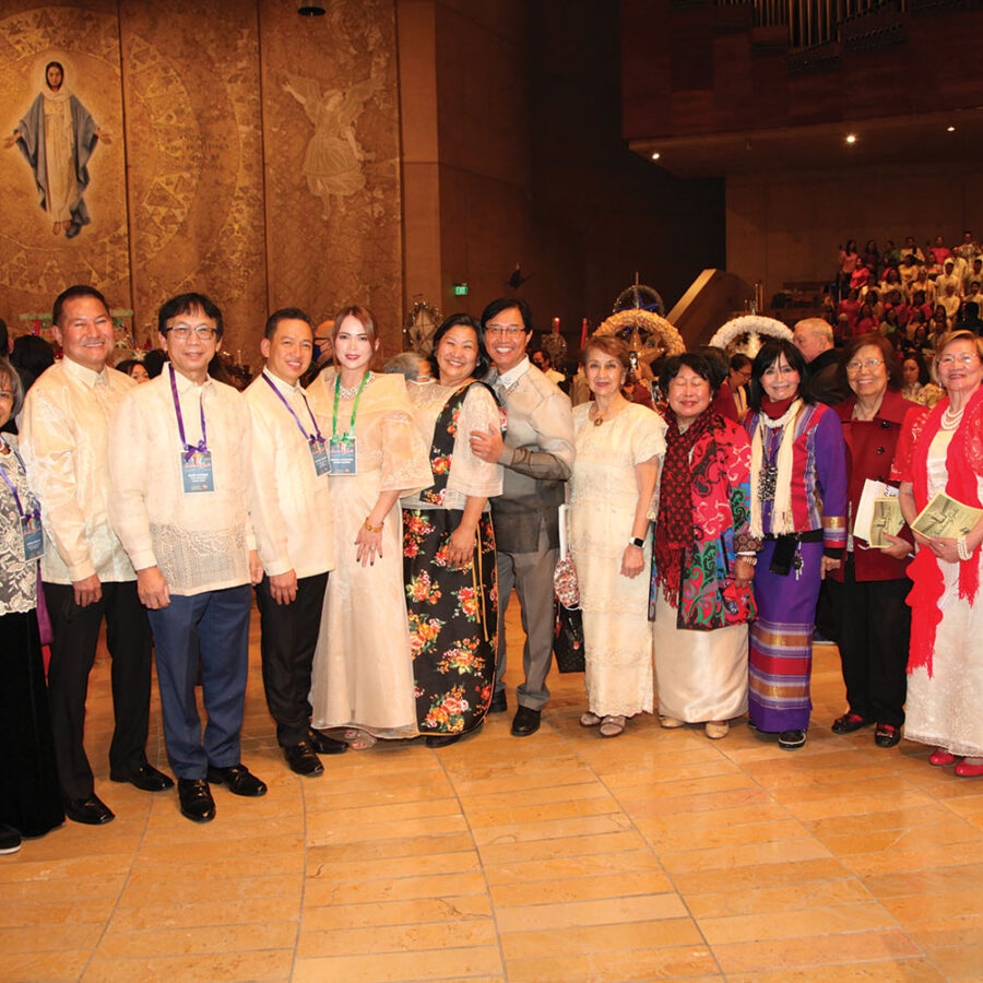 Simbang Gabi Celebrated At The Los Angeles Cathedral — Southern California