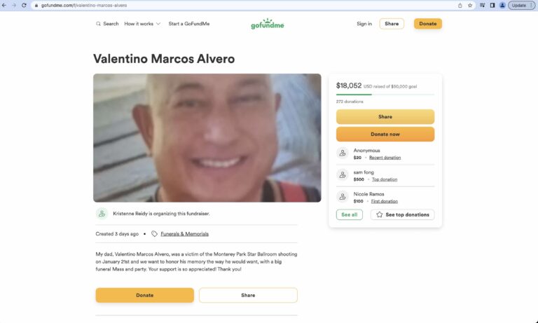 GoFundMe created for Fil-Am man killed in Monterey Park shooting