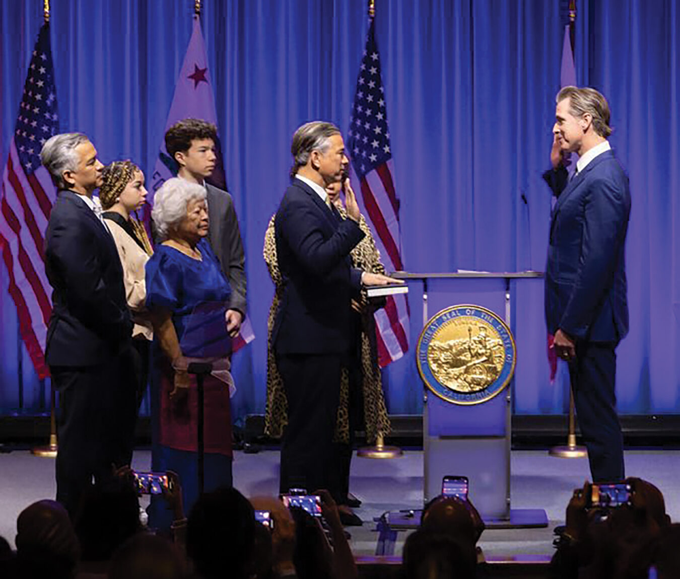 Rob Bonta Sworn In As California Attorney General — California State