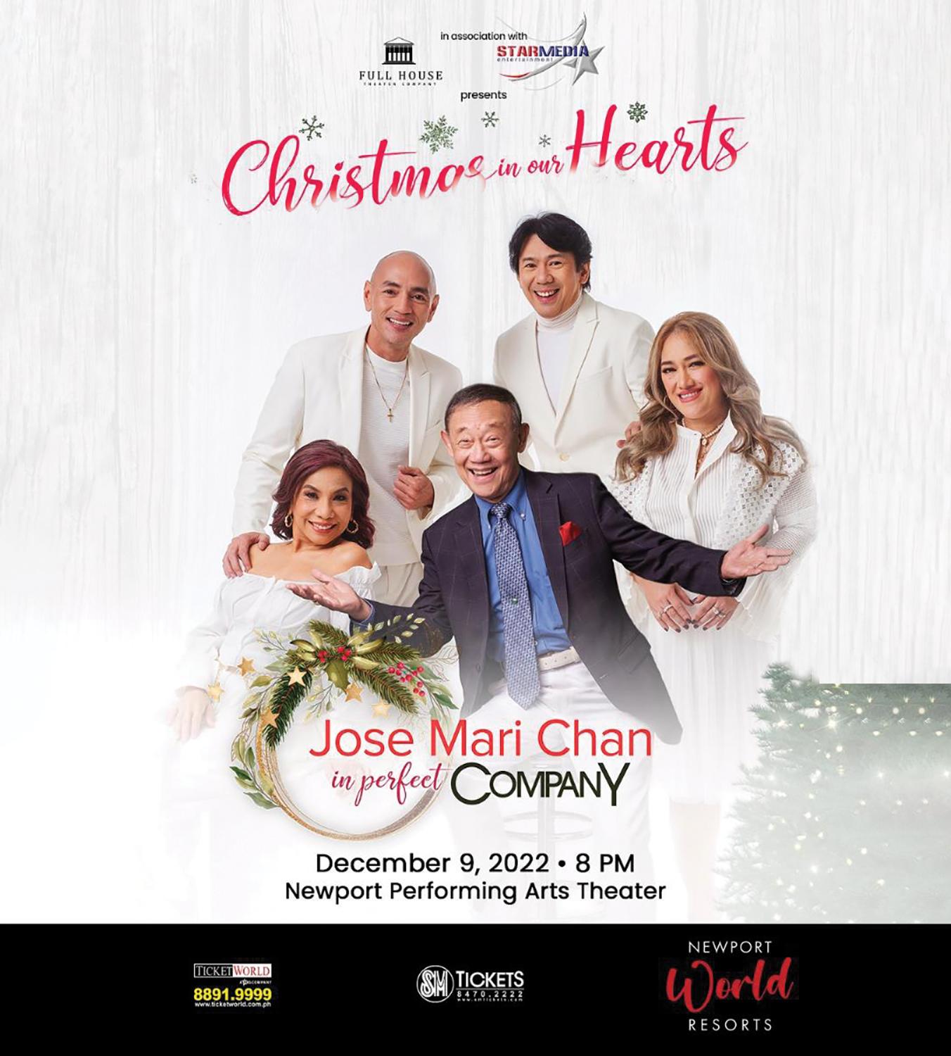 ‘Love… in Other Words’: Legendary Filipino crooner Jose Mari Chan and The CompanY return to Los Angeles