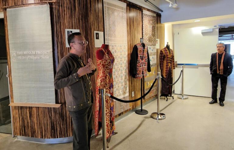 PH Consulate attends launch of the Hinabi Project’s Exhibit on Mindanao Textile Arts