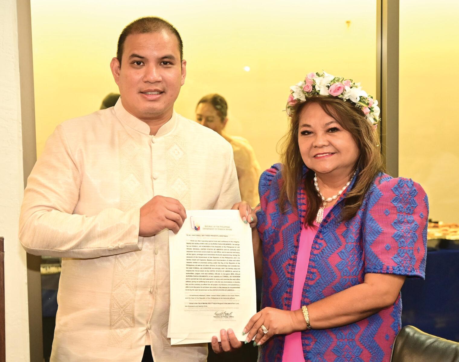 Philippine Honorary Consulate opens in Las Vegas — Las Vegas