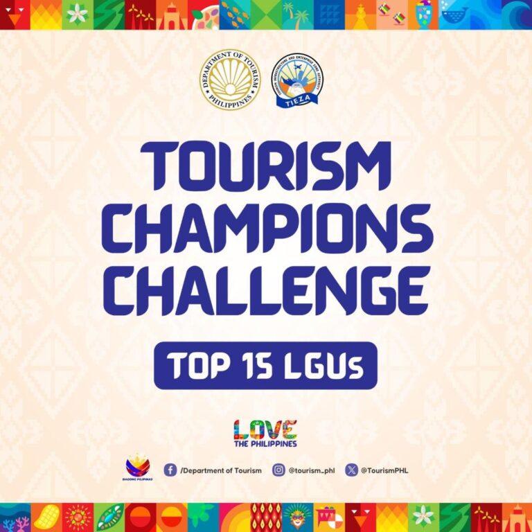 Department of Tourism bares 15 top LGU proposals for tourism champions challenge