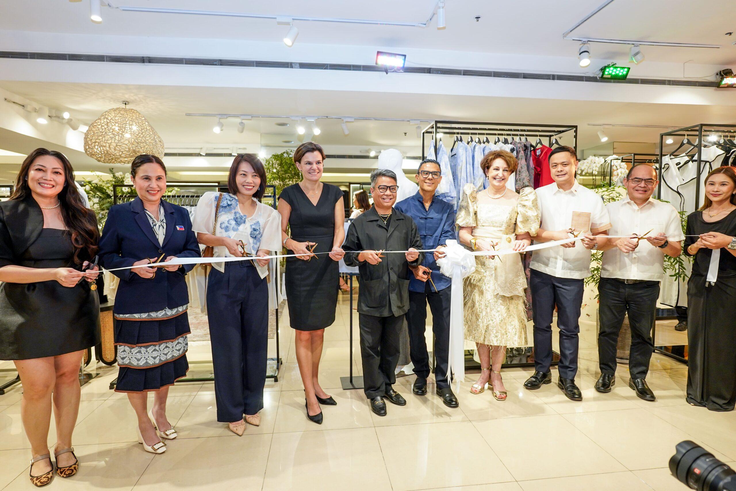 Team Philippines wears Puey Quinones-designed barong tagalog