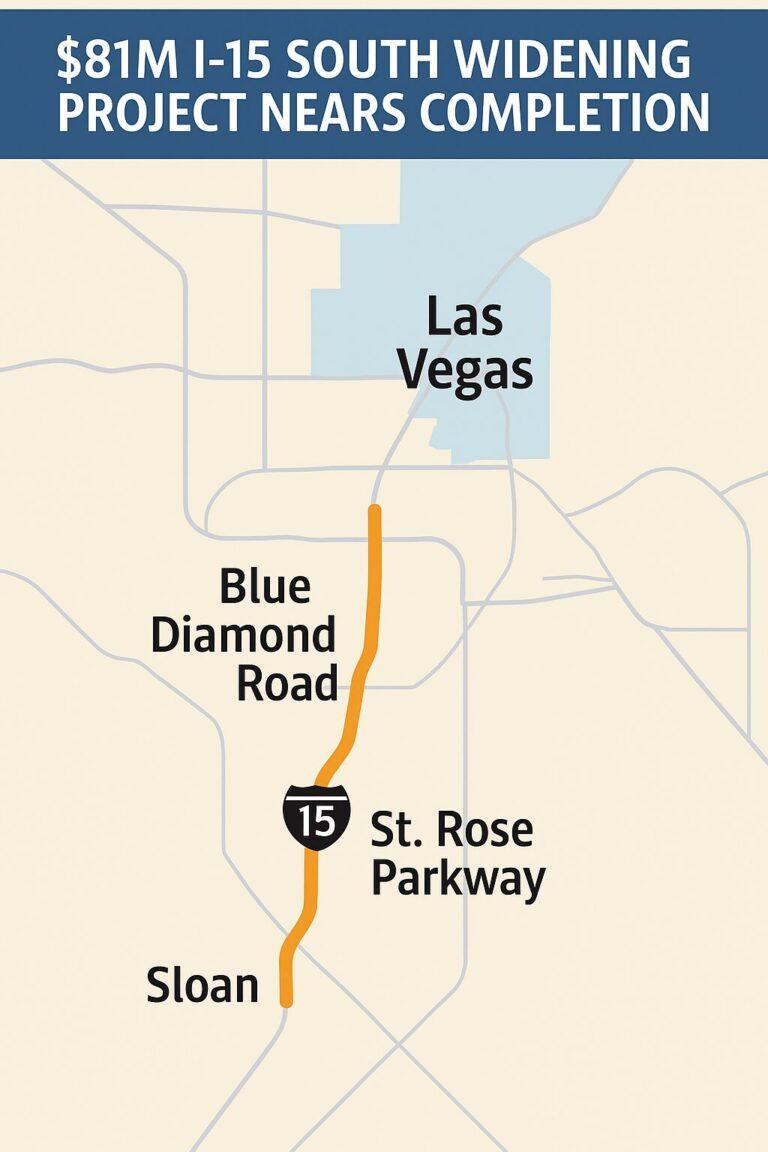 $81M I-15 South Widening Project Nears Completion