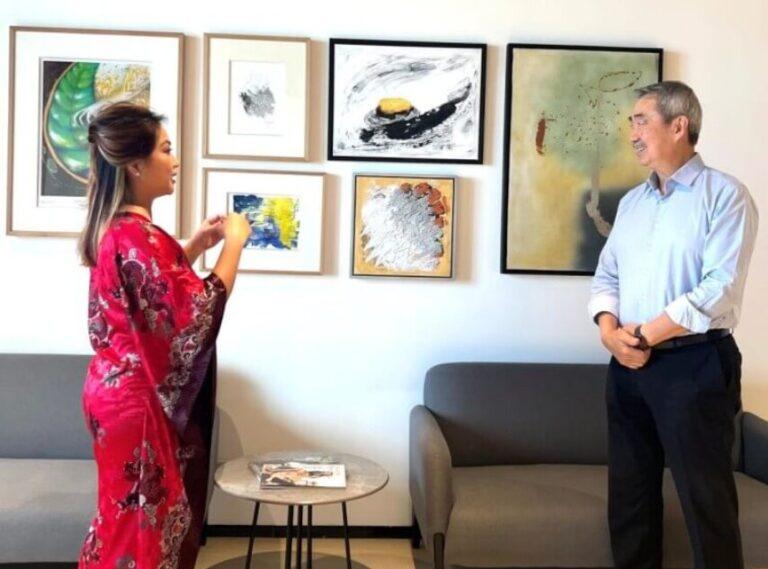 Artist Anna Vergel RS’ encounter with Hans Sy sparks creative fire