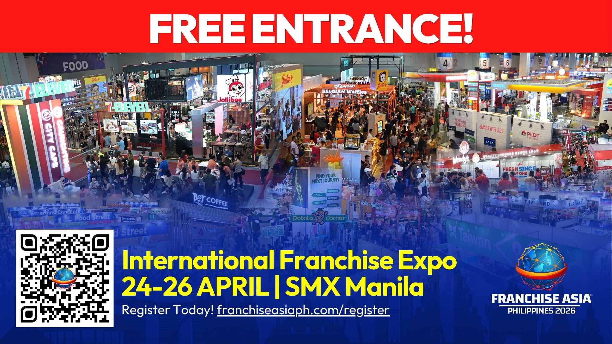 Asia’s Biggest Franchise Event Returns: Franchise Asia Philippines 2026 is all set for ASEAN 2026